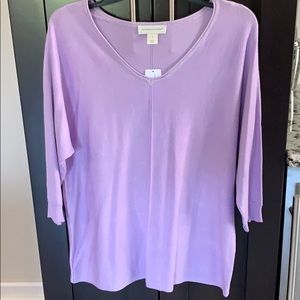 NWT Christopher & Banks 3/4 sleeve sweater
